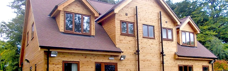 British Larch Tongue and Groove timber cladding